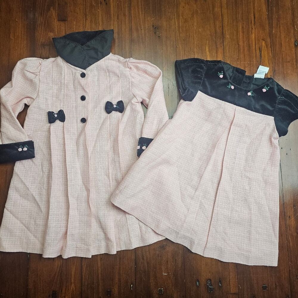 VINTAGE LITTLE BITTY 2 PIECE GIRLS DRESS 24 MONTHS